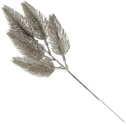 Champagne Glitter Pine Bud Pick - Set of 2 Best Sale