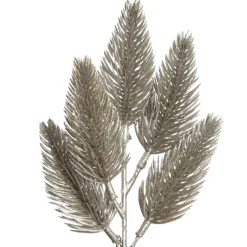 Champagne Glitter Pine Bud Pick - Set of 2 Best Sale