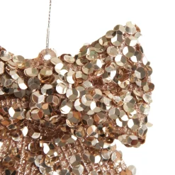 Champagne Glitter Sequin Bow Online