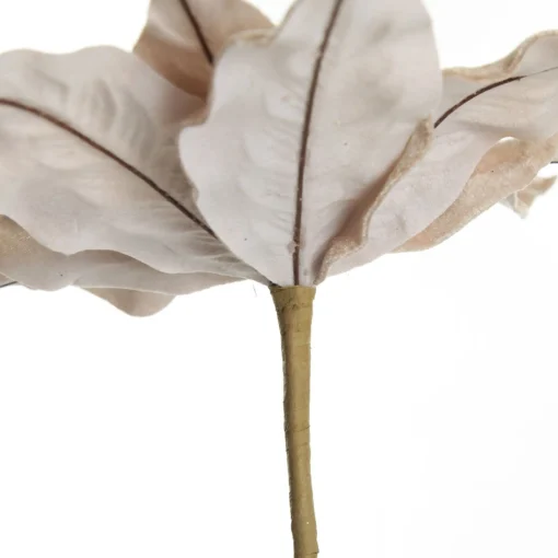 Champagne Velvet Poinsettia Flower Stem Flash Sale