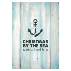 Christmas By The Sea Poster Print Discount