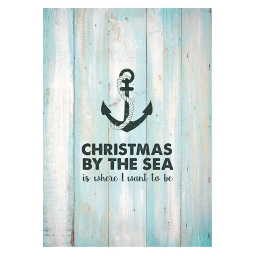 Christmas By The Sea Poster Print Discount
