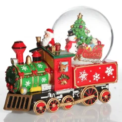 Christmas Musical Train Snowglobe Hot