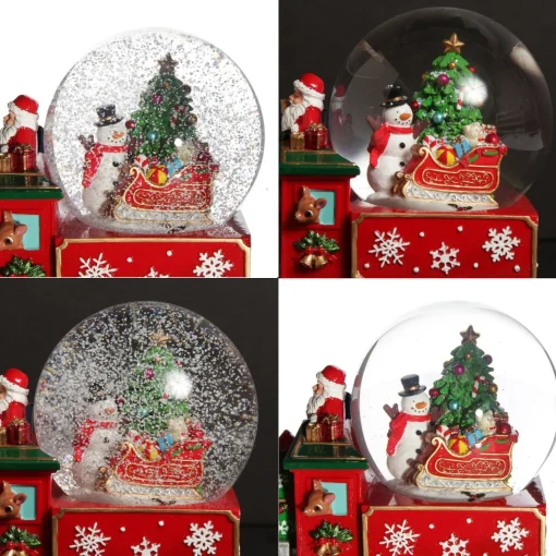 Christmas Musical Train Snowglobe Hot