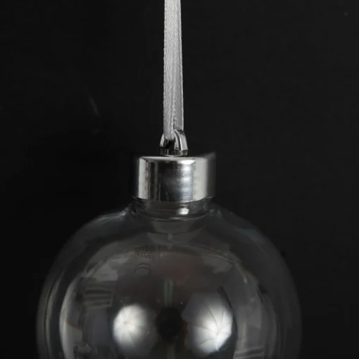 10cm Clear Acrylic Craft Bauble Sale