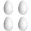 8cm Polystyrene Foam DIY Craft Egg - Pack of 4 Cheap