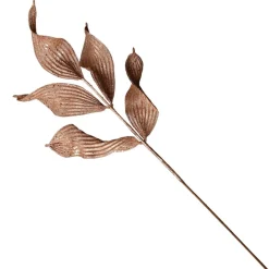 Copper Blush Curved Leaf Glitter Spray Shop