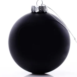 Customised Large Coloured Glass Logo Decal Bauble Clearance