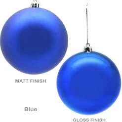 Customised Large Shatterproof Logo Decal Bauble - 10cm Shop