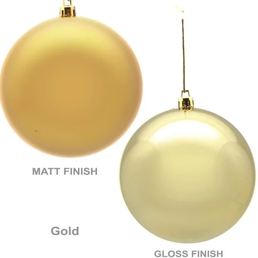 Customised Large Shatterproof Logo Decal Bauble - 10cm Shop