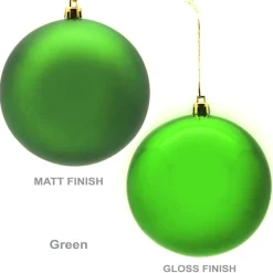 Customised Large Shatterproof Logo Decal Bauble - 10cm Shop