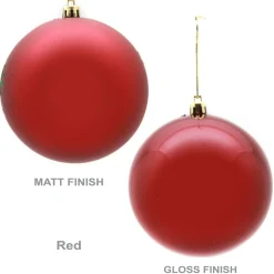 Customised Large Shatterproof Logo Decal Bauble - 10cm Shop