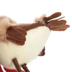 Cute Christmas Bird with Red Hat and Scarf Flash Sale