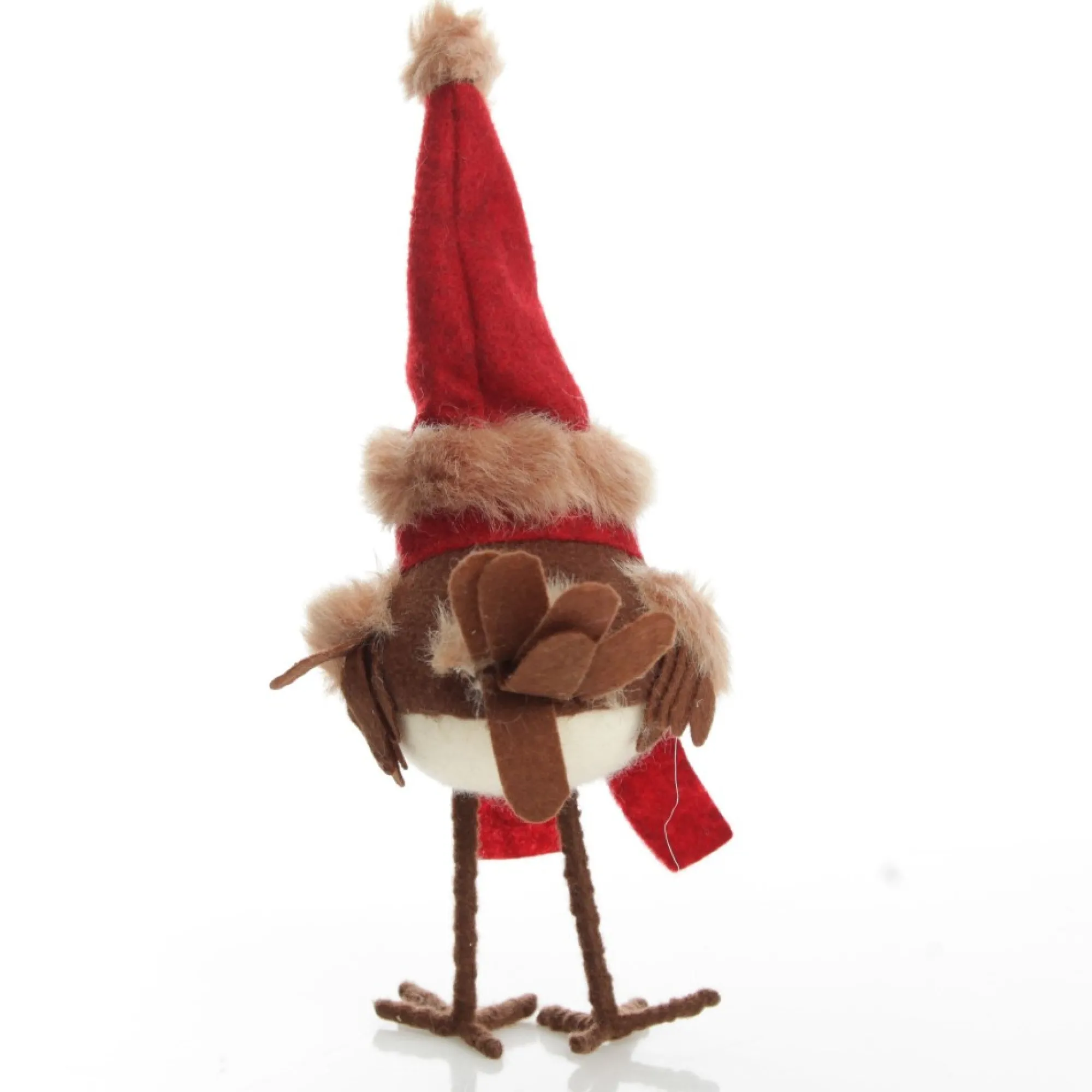 Cute Christmas Bird with Red Hat and Scarf Flash Sale