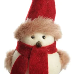 Cute Christmas Bird with Red Hat and Scarf Flash Sale