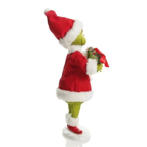 D56 Possible Dreams - Beware! A Grinch Lives Here Christmas Ornament New