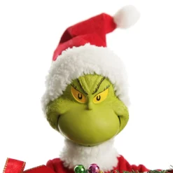 D56 Possible Dreams - Beware! A Grinch Lives Here Christmas Ornament New