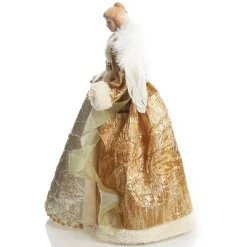 Deluxe Gold Angel Christmas Tree Topper Ornament Cheap
