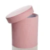 Deluxe Pink Suede Round Giftbox Sale
