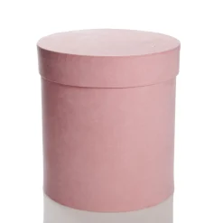 Deluxe Pink Suede Round Giftbox Sale