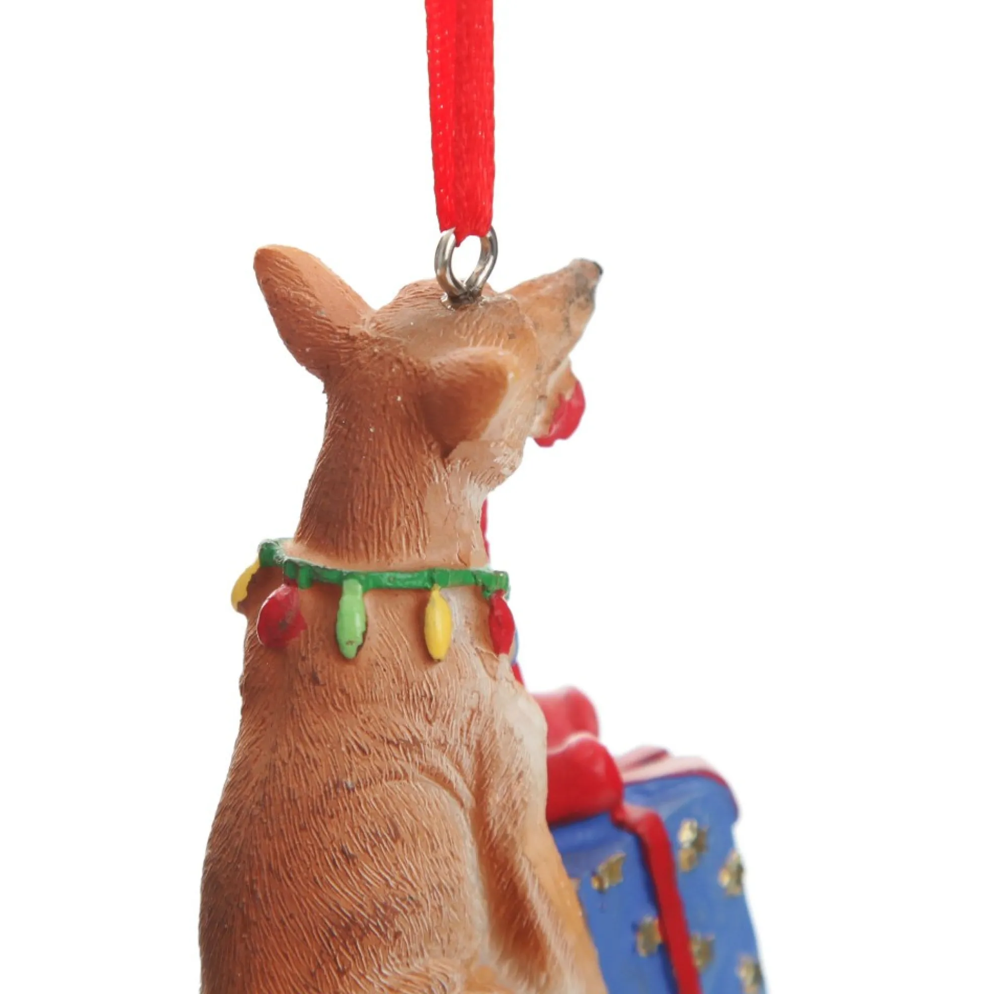 Dingo with Present Australiana Christmas Tree Decoration Flash Sale