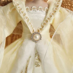 Elegant Ivory and Gold Christmas Angel Tree Topper Flash Sale