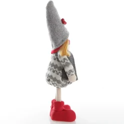 Elsa Cute Christmas Dress up Ornament in Grey Knit Dress Shop