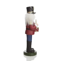 Extra Large Red Drummer Nutcracker Christmas Ornament. Cheap