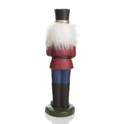 Extra Large Red Drummer Nutcracker Christmas Ornament. Cheap