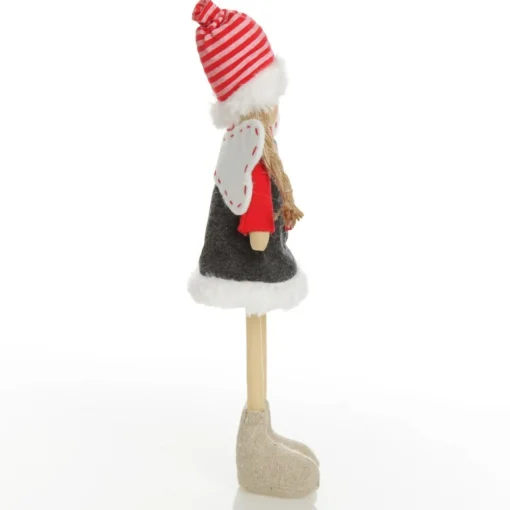 Fabric Standing Angel Star - Grey Dress Sale