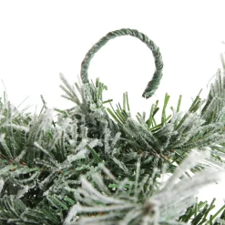 Flocked Alpine Christmas Garland Best
