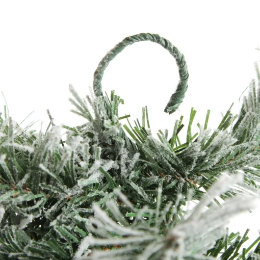 Flocked Alpine Christmas Garland Best