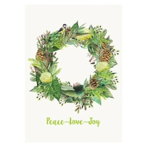 Fresh Forest Christmas Poster Print Fashion