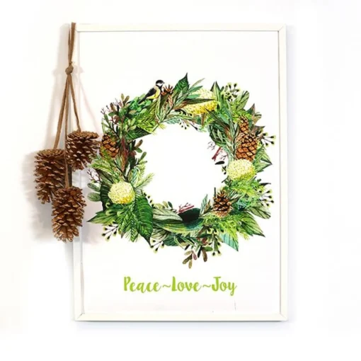 Fresh Forest Christmas Poster Print Fashion