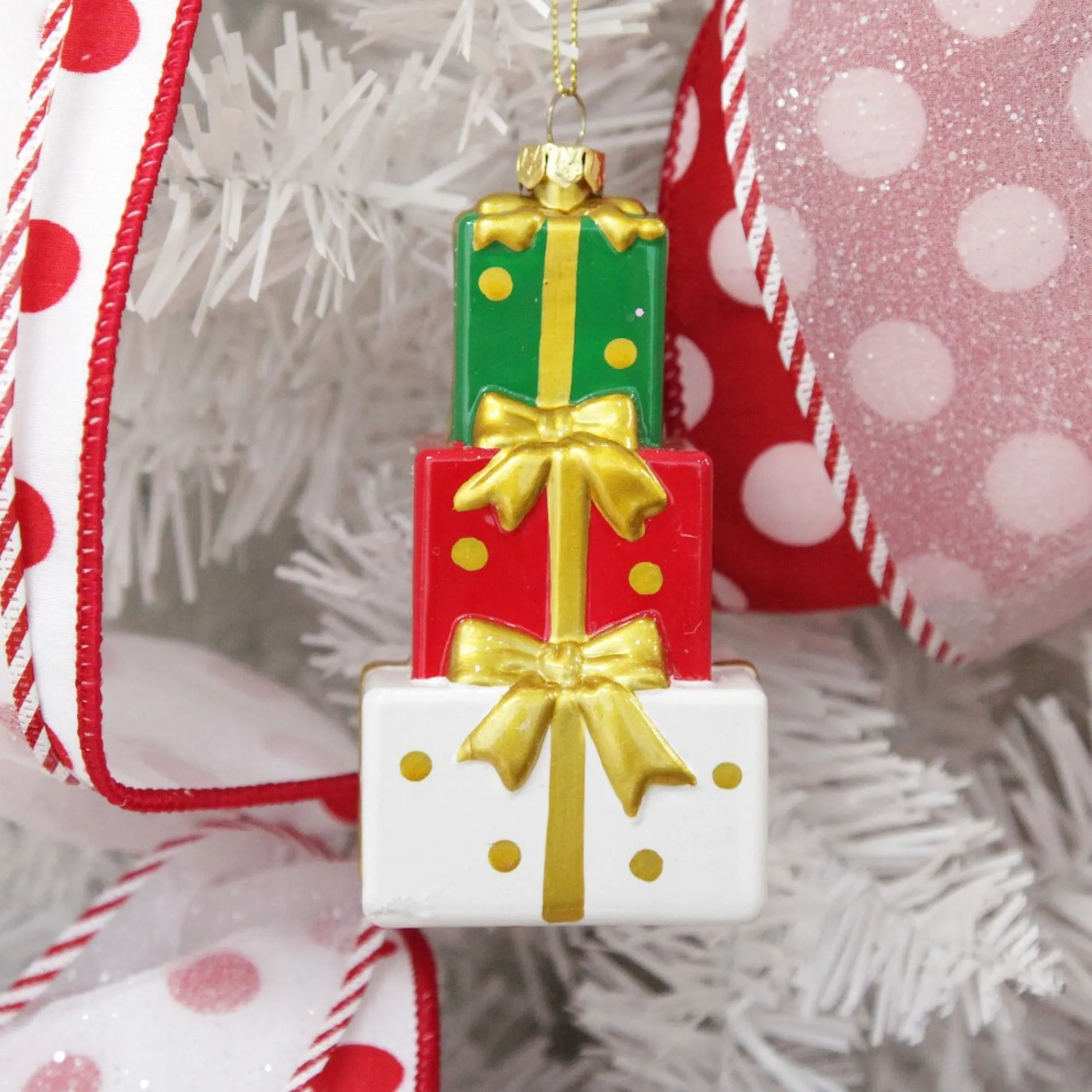 Fun Present Stack Christmas Decoration Cheap
