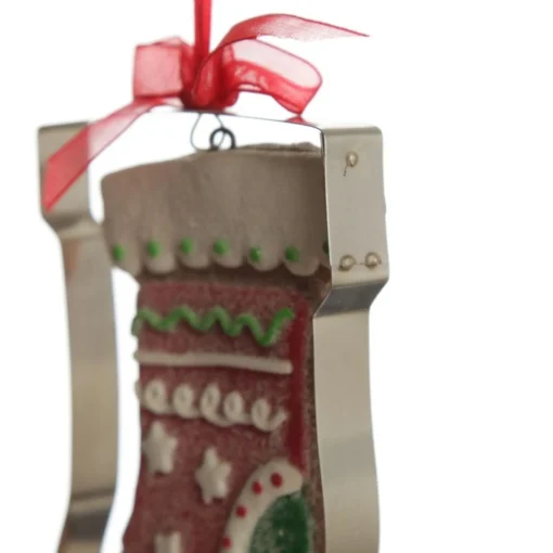 Gingerbread Stocking Cookie Cutter Decoration Cheap