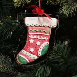 Gingerbread Stocking Cookie Cutter Decoration Cheap