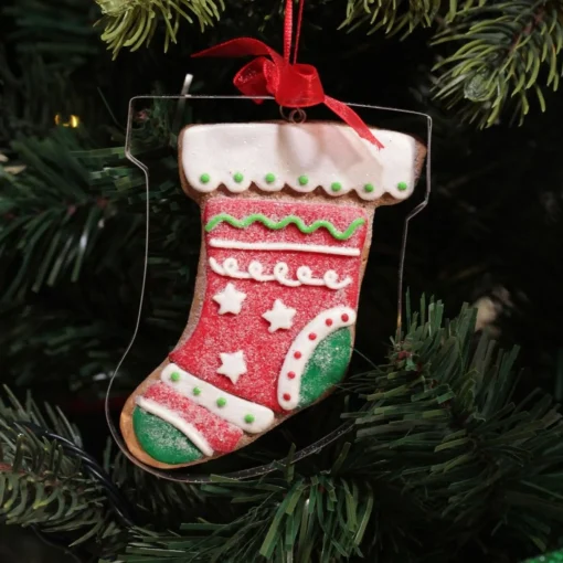 Gingerbread Stocking Cookie Cutter Decoration Cheap