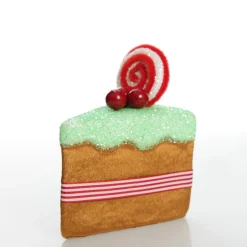 Gingerbread Velvet Cake Slice Christmas Tree Decoration Online