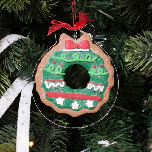 Gingerbread Wreath Cookie Cutter Decoration Outlet