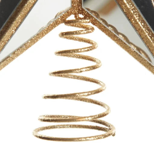 Gold and Mirror 3D Star Christmas Tree Topper Online