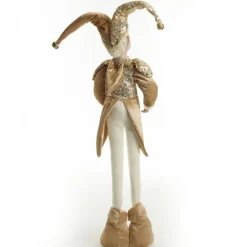 Gold Elf Standing Christmas Ornament Discount