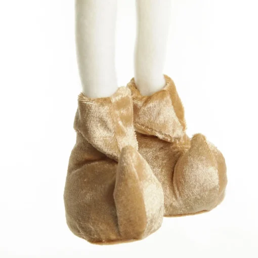 Gold Elf Standing Christmas Ornament Discount