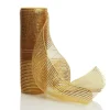 Gold Metallic Stripe Decomesh Roll Sale