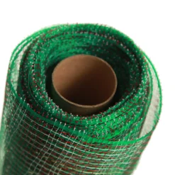 Green and Red Check Decomesh Roll Sale