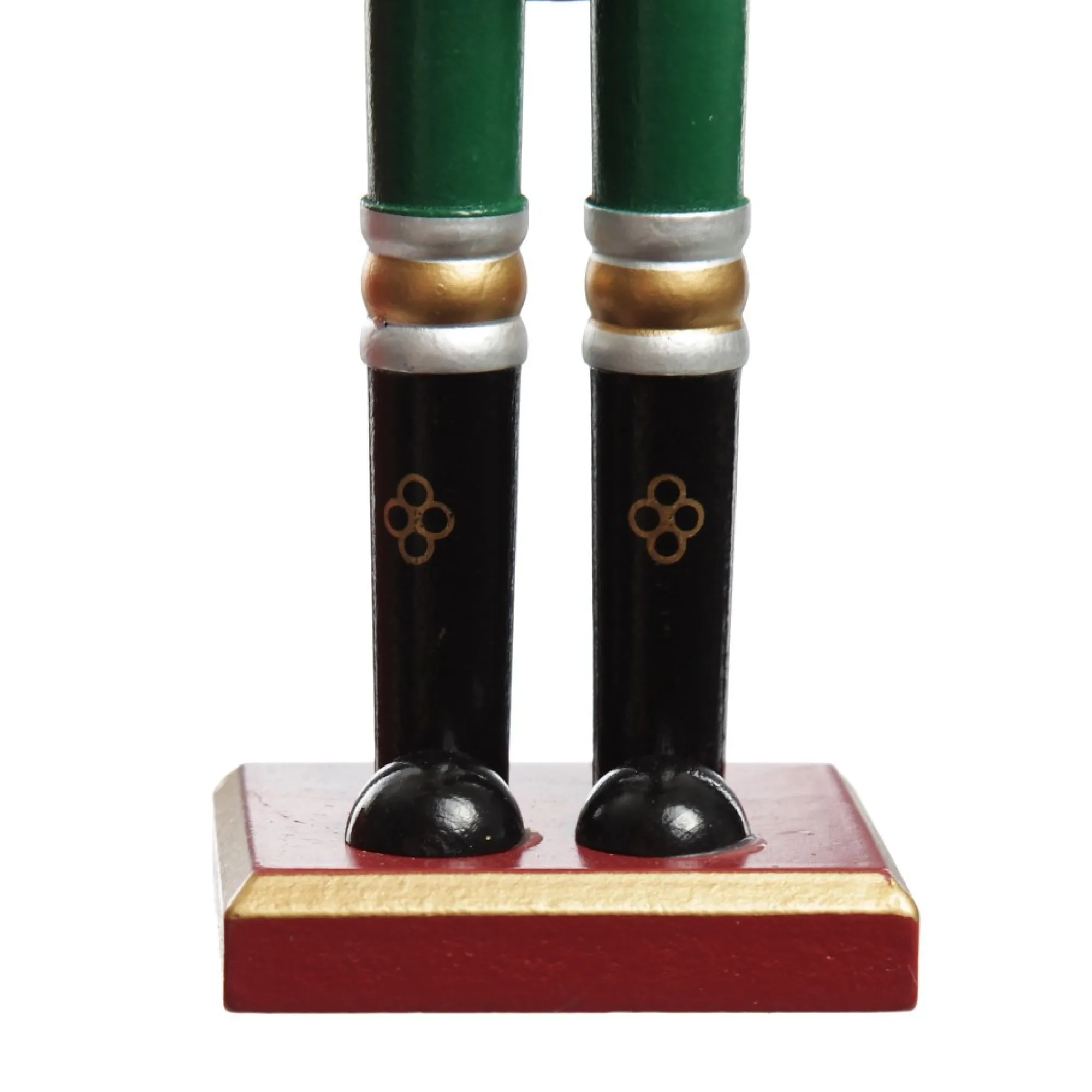 Green Nutcracker with Sword Christmas Ornament - Large Discount