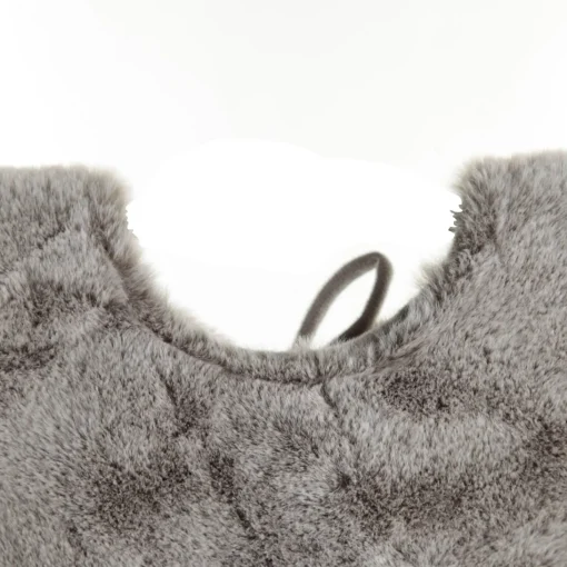 Grey Faux Fur Tree Skirt Online