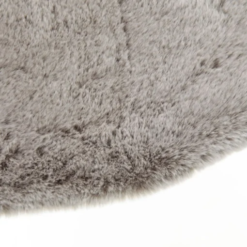 Grey Faux Fur Tree Skirt Online
