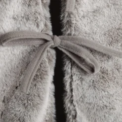 Grey Faux Fur Tree Skirt Online