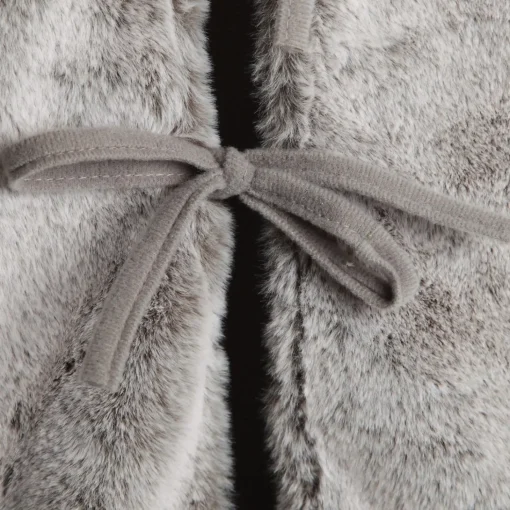 Grey Faux Fur Tree Skirt Online